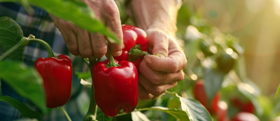 Eckert IQF Red Bell Peppers