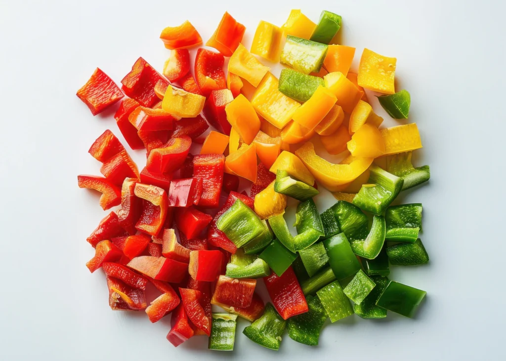 IQF Chopped Bell Peppers